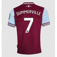 Fotbalové Dres West Ham United Crysencio Summerville #7 Domácí 2024-25 Krátký Rukáv